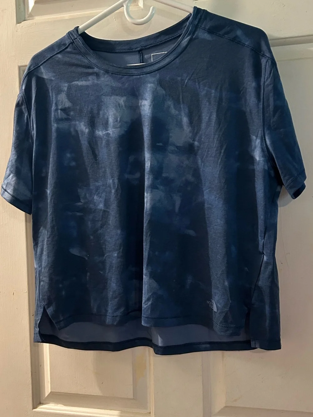The North Face Navy Tie-Dye Short Sleeve Top - Picture 1 of 2